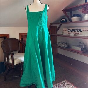 Boden Vibrant Green Midi Dress